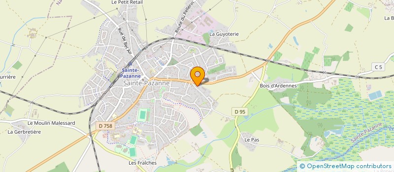 localisation de l'entreprise MONSIEUR PIERRICK LE GOFFIC à SAINTE-PAZANNE