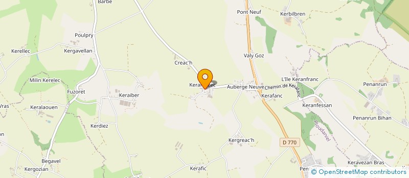 localisation de l'entreprise MONSIEUR PIERRICK LE HIR  PLOUDANIEL