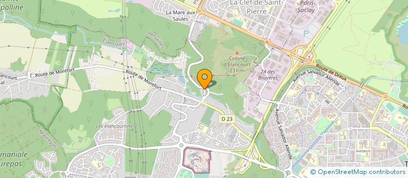 localisation de l'entreprise MONSIEUR PIERRICK LECHEVALIER à ELANCOURT