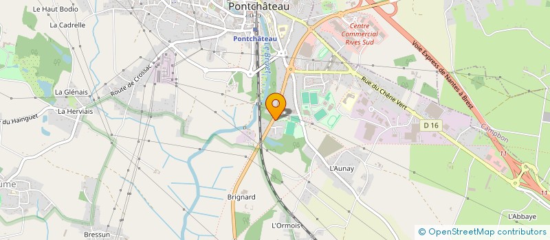 localisation de l'entreprise MONSIEUR PIERRICK LECOQ  PONTCHATEAU