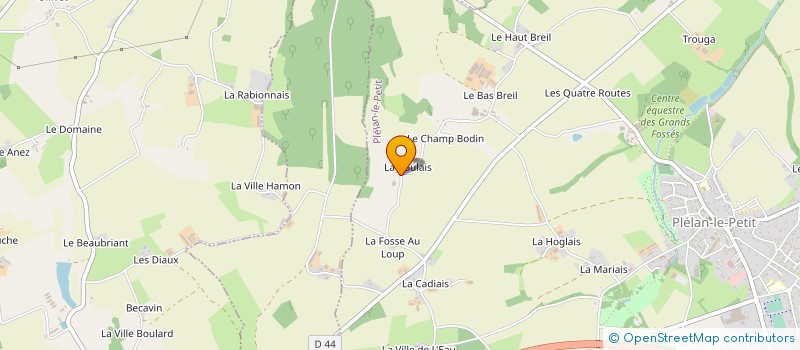 localisation de l'entreprise MONSIEUR PIERRICK LEFFRAY à PLELAN-LE-PETIT