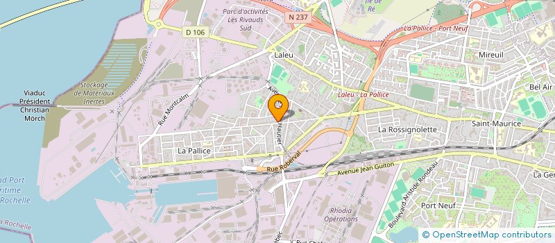 localisation de l'entreprise MONSIEUR PIERRICK LEGENDRE  LA ROCHELLE