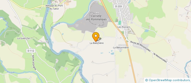 localisation de l'entreprise MONSIEUR PIERRICK LEPAGE  ENTRAMMES