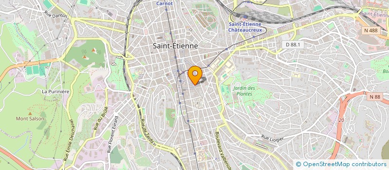 localisation de l'entreprise MONSIEUR PIERRICK LEPESSEC  SAINT-ETIENNE