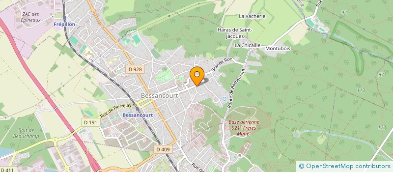 localisation de l'entreprise MONSIEUR PIERRICK LEVALLET  BESSANCOURT