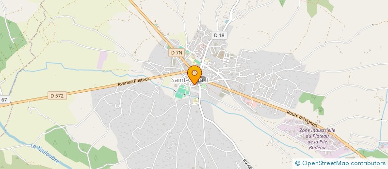 localisation de l'entreprise MONSIEUR PIERRICK LHERMET à SAINT-CANNAT