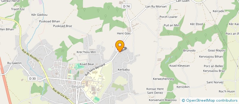 localisation de l'entreprise MONSIEUR PIERRICK LOAS  PRAT