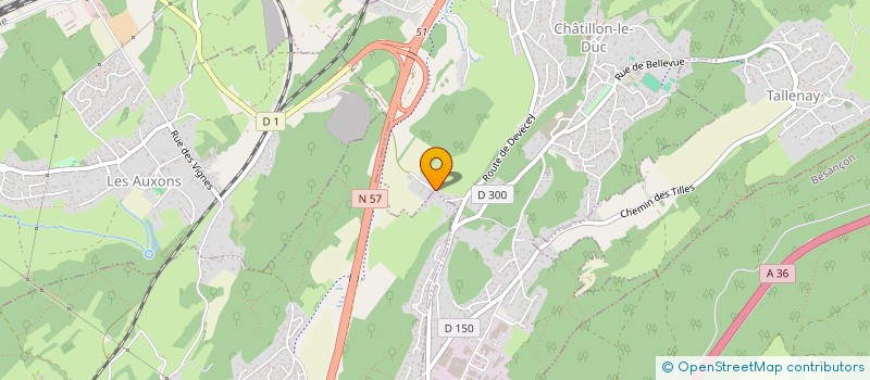 localisation de l'entreprise MONSIEUR PIERRICK LONCHAMP  CHATILLON-LE-DUC