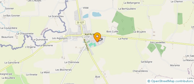 localisation de l'entreprise MONSIEUR PIERRICK LOUIN  CUILLE