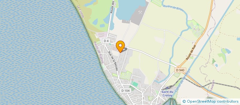 localisation de l'entreprise MONSIEUR PIERRICK LUKOWSKI à LE CROTOY