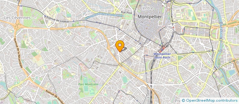 localisation de l'entreprise MONSIEUR PIERRICK MARCO à MONTPELLIER
