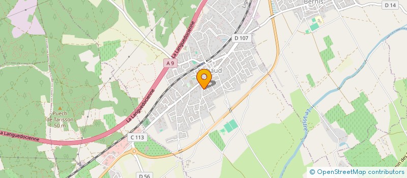 localisation de l'entreprise MONSIEUR PIERRICK MENRAS  UCHAUD