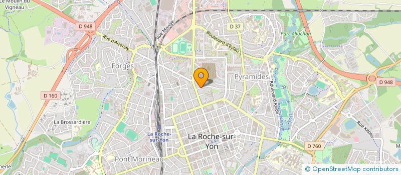 localisation de l'entreprise MONSIEUR PIERRICK MORNET à LA ROCHE-SUR-YON