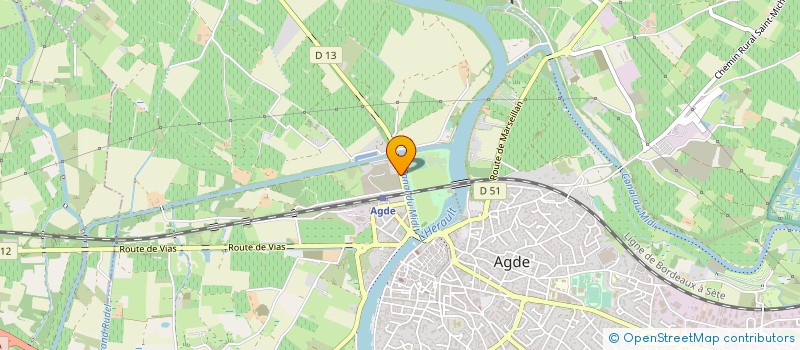 localisation de l'entreprise MONSIEUR PIERRICK MOUYSSET  SAINT-THIBERY