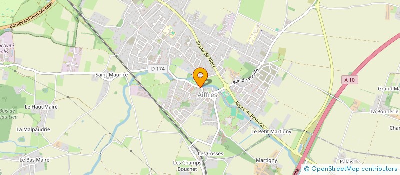 localisation de l'entreprise MONSIEUR PIERRICK NEAUD  AIFFRES