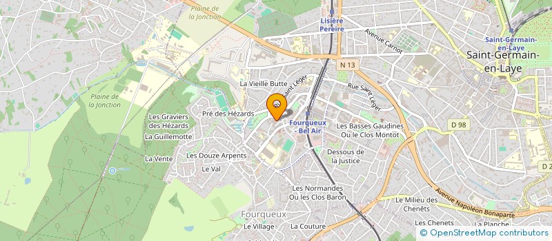 localisation de l'entreprise MONSIEUR PIERRICK OBA MASSA  SAINT-GERMAIN-EN-LAYE