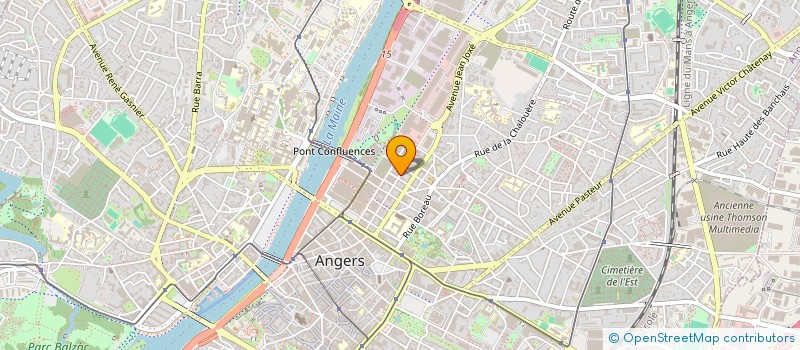 localisation de l'entreprise MONSIEUR PIERRICK PAGEARD à ANGERS