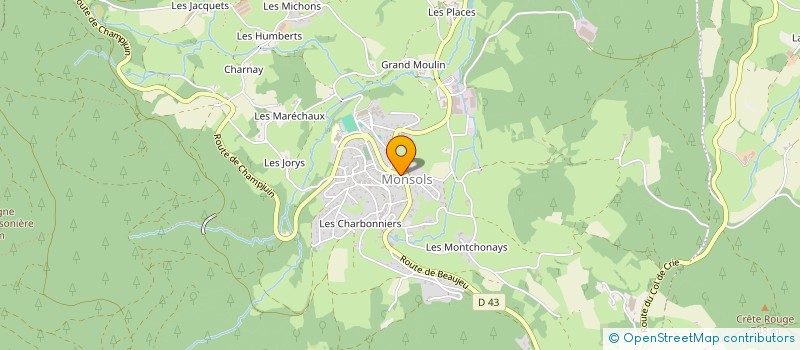 localisation de l'entreprise MONSIEUR PIERRICK PALMY  DEUX-GROSNES