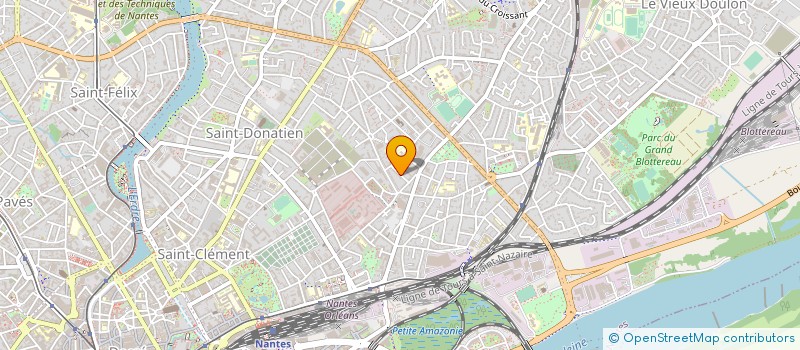 localisation de l'entreprise MONSIEUR PIERRICK PASSARD à NANTES