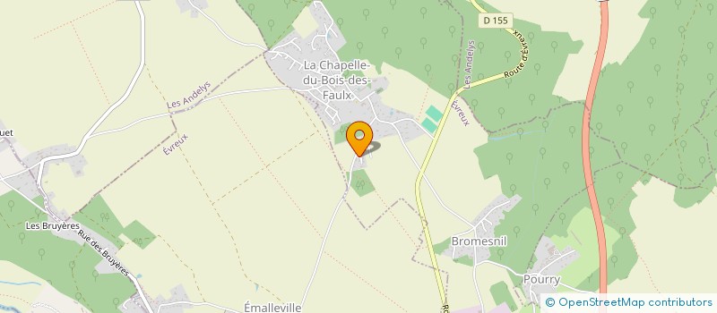 localisation de l'entreprise MONSIEUR PIERRICK PAYSANT à LA CHAPELLE-DU-BOIS-DES-FAULX