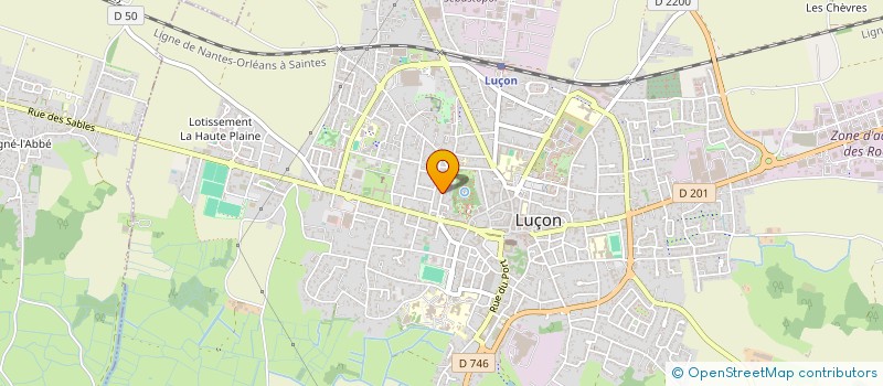 localisation de l'entreprise MONSIEUR PIERRICK PELLAN  LUCON