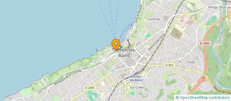 localisation de l'entreprise MONSIEUR PIERRICK PLAIT à THONON-LES-BAINS