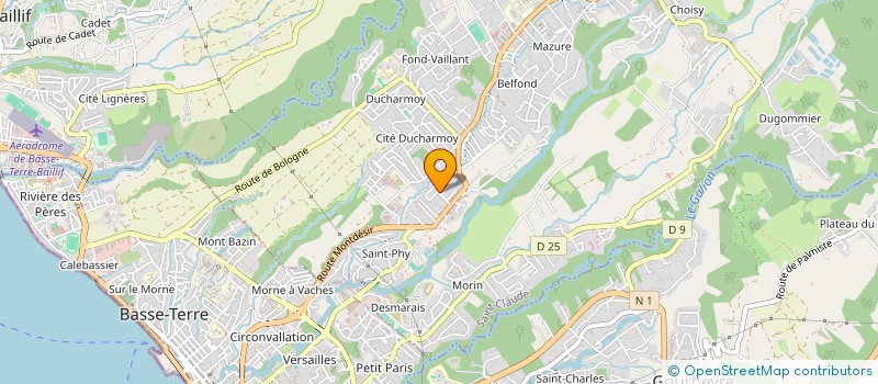 localisation de l'entreprise MONSIEUR PIERRICK RICHARD  SAINT-CLAUDE