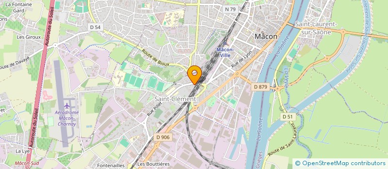 localisation de l'entreprise MONSIEUR PIERRICK RIOUX à MACON