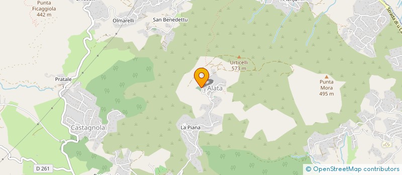 localisation de l'entreprise MONSIEUR PIERRICK RUDI  ALATA