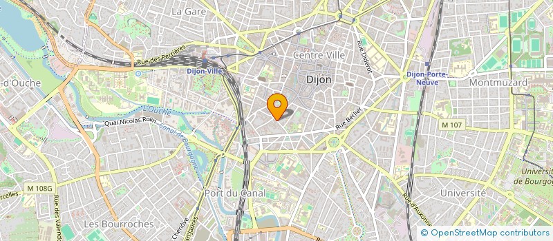 localisation de l'entreprise MONSIEUR PIERRICK RUFER à DIJON