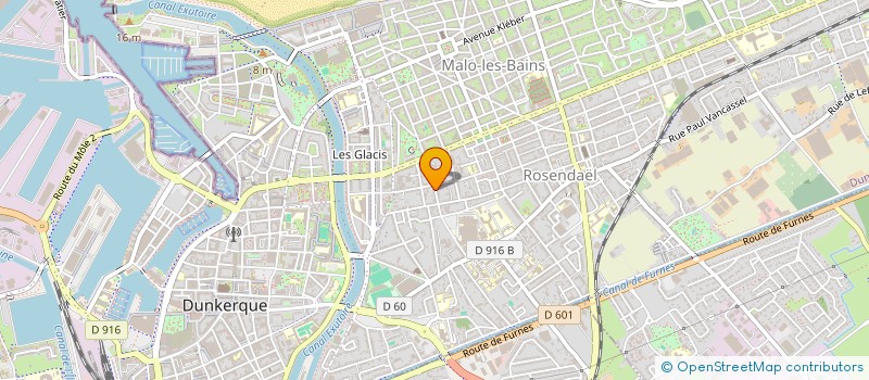 localisation de l'entreprise MONSIEUR PIERRICK SAUVIGNON à DUNKERQUE