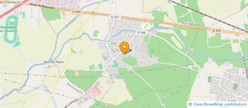 localisation de l'entreprise MONSIEUR PIERRICK SENDRON  RODILHAN