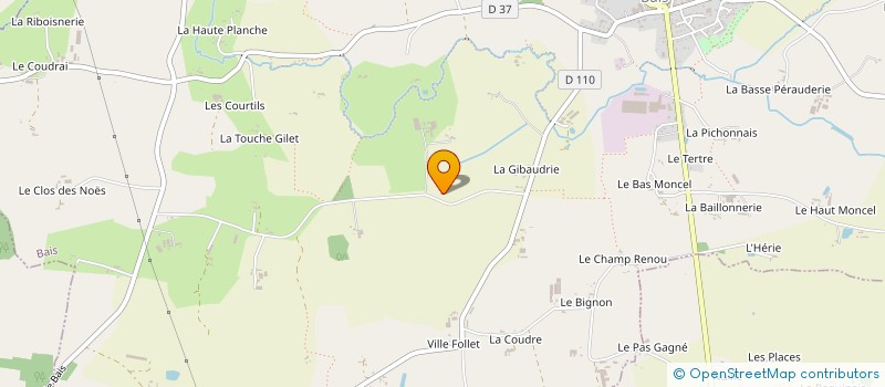 localisation de l'entreprise MONSIEUR PIERRICK STORME  BAIS