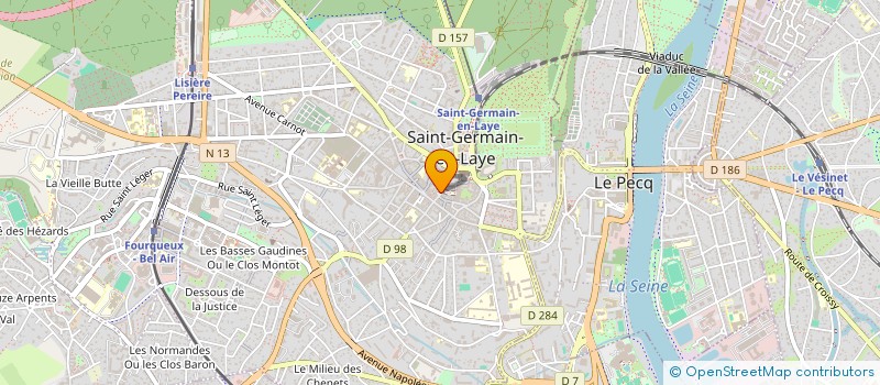 localisation de l'entreprise MONSIEUR PIERRICK TARDIF  SAINT-GERMAIN-EN-LAYE