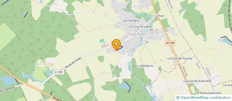 localisation de l'entreprise MONSIEUR PIERRICK TESTONI  CHARENTILLY