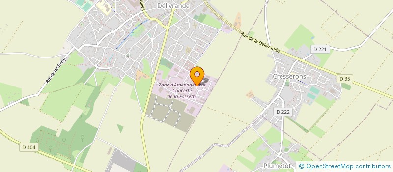 localisation de l'entreprise MONSIEUR PIERRICK THOMAS  DOUVRES-LA-DELIVRANDE