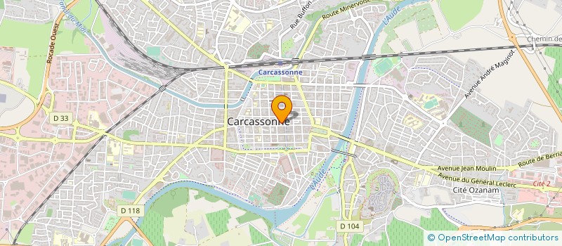 localisation de l'entreprise MONSIEUR PIERRICK TRONQUET à CARCASSONNE