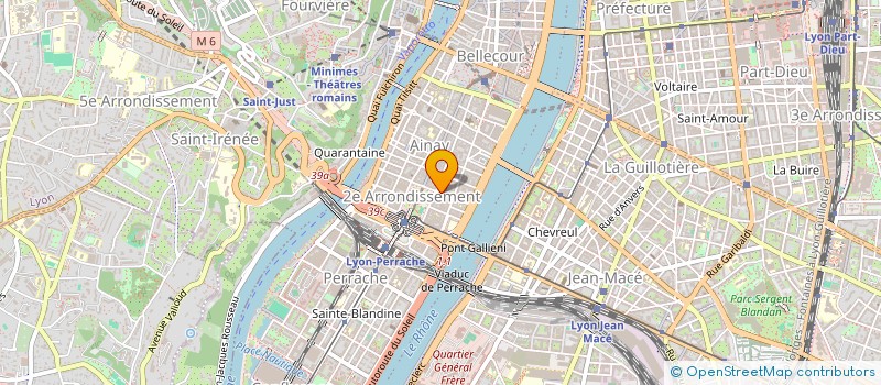localisation de l'entreprise MONSIEUR PIERRICK VACHER  LYON