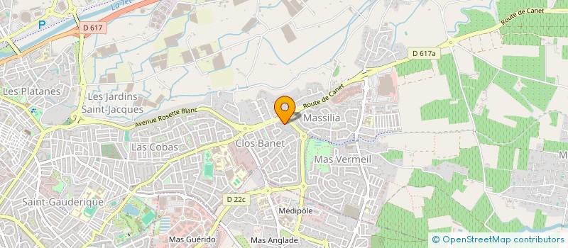 localisation de l'entreprise MONSIEUR PIERRICK VALETTE  PERPIGNAN