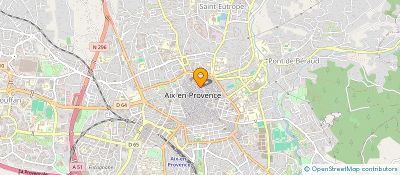 localisation de l'entreprise MONSIEUR PIERRICK VARNIER à AIX EN PROVENCE
