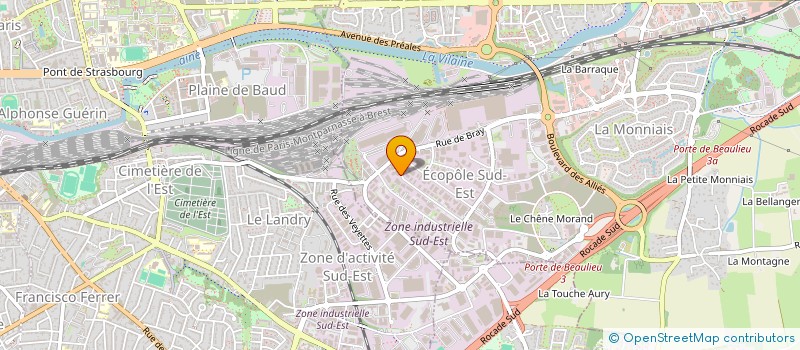 localisation de l'entreprise MONSIEUR PIERRICK VATTIER à CESSON-SEVIGNE