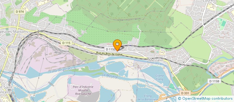 localisation de l'entreprise MONSIEUR PIERRICK YAHOUEDEOU  MESSEIN