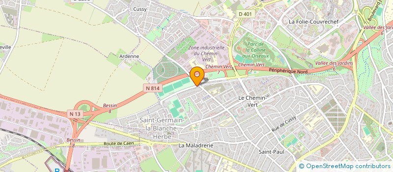 localisation de l'entreprise MONSIEUR PIERRIK GAILLARD à CAEN
