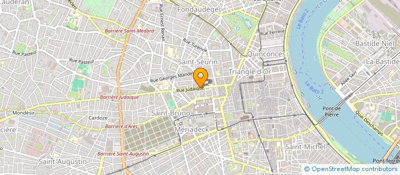 localisation de l'entreprise MONSIEUR PIERRIK JOCTEUR MONROZIER  BORDEAUX