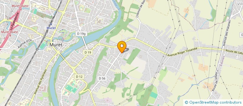 localisation de l'entreprise MONSIEUR PIERRIL FOURNIER--BELPAUME  MURET