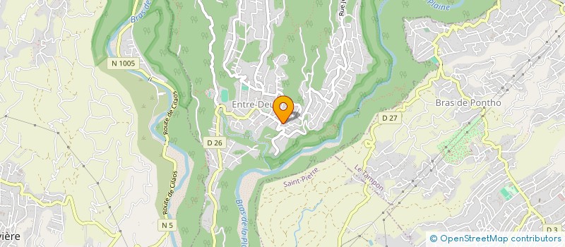 localisation de l'entreprise MONSIEUR PIERROT CORRE  ENTRE-DEUX