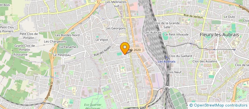 localisation de l'entreprise MONSIEUR PIERROT KANGOMBE à ORLEANS