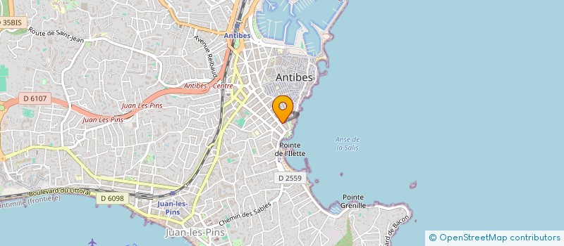 localisation de l'entreprise MONSIEUR PIERROT KHALIL à ANTIBES
