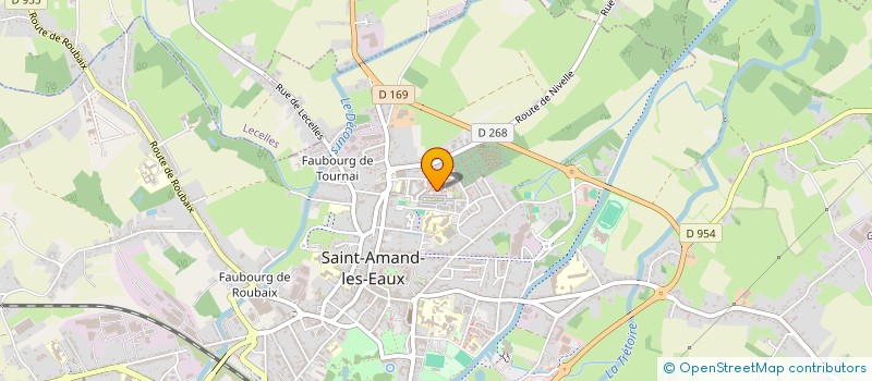 localisation de l'entreprise MONSIEUR PIERROT MILLIEZ  SAINT-AMAND-LES-EAUX