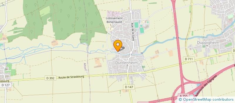 localisation de l'entreprise MONSIEUR PIERROT SCHWAEDERLE  DUTTLENHEIM